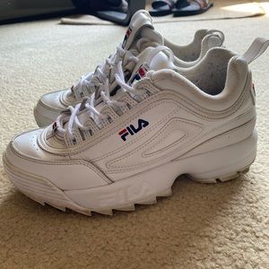 FILA Disrupter 2 Shoes White Size 7